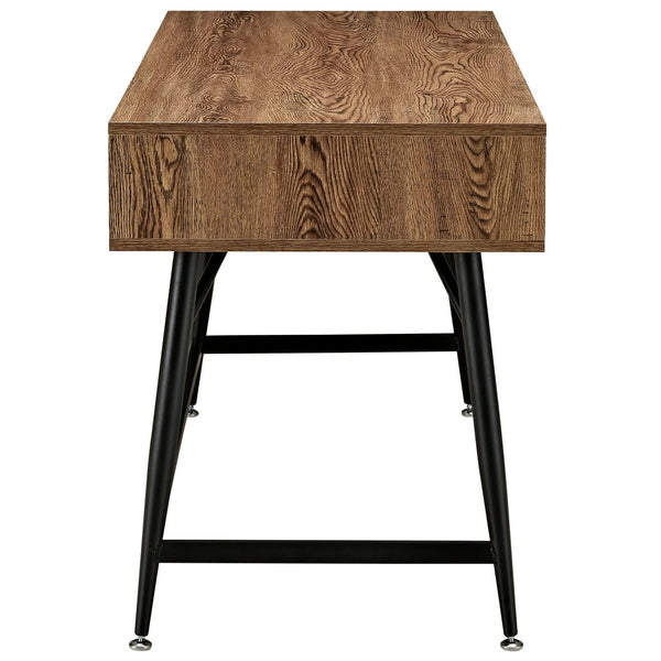 Modway Surplus Office Desk - Walnut | Desks | Modishstore-4