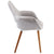 Modway Taupe Dining Armchair - Set of 2