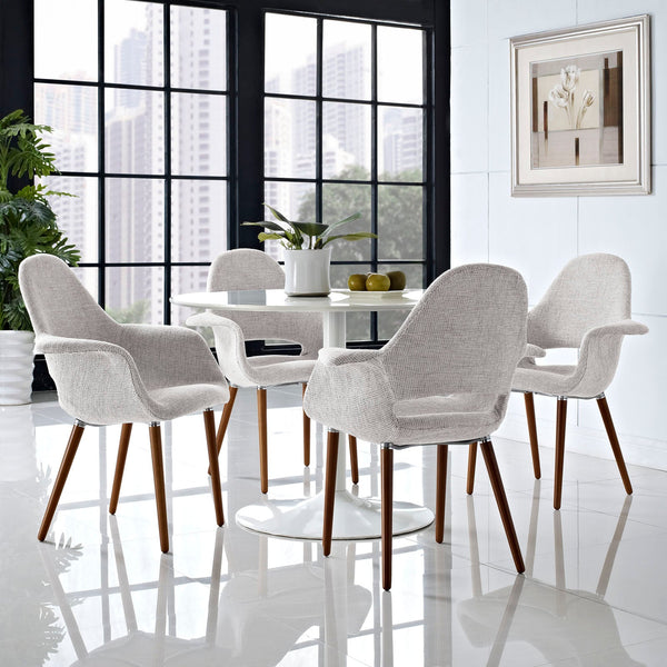 Modway Taupe Dining Armchair - Set of 4
