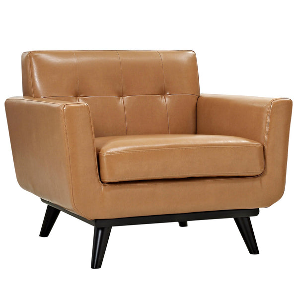 Modway Engage Bonded Leather Armchair | Armchairs | Modishstore-16
