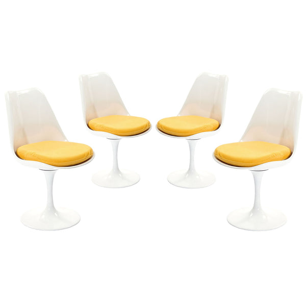 Modway Lippa Dining Side Chair - Set of 4 | Dining Chairs | Modishstore-41