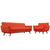 Modway Engage Armchair and Sofa - Set of 2 | Sofas | Modishstore-34