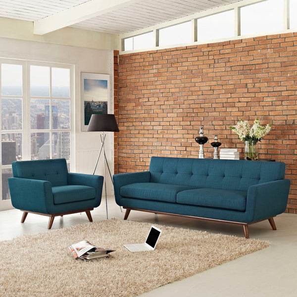 Modway Engage Armchair and Sofa - Set of 2 | Sofas | Modishstore-36