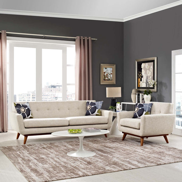 Modway Engage Armchair and Sofa - Set of 2 | Sofas | Modishstore