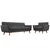 Modway Engage Armchair and Sofa - Set of 2 | Sofas | Modishstore-25