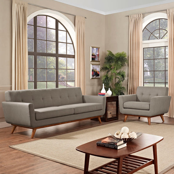 Modway Engage Armchair and Sofa - Set of 2 | Sofas | Modishstore-65