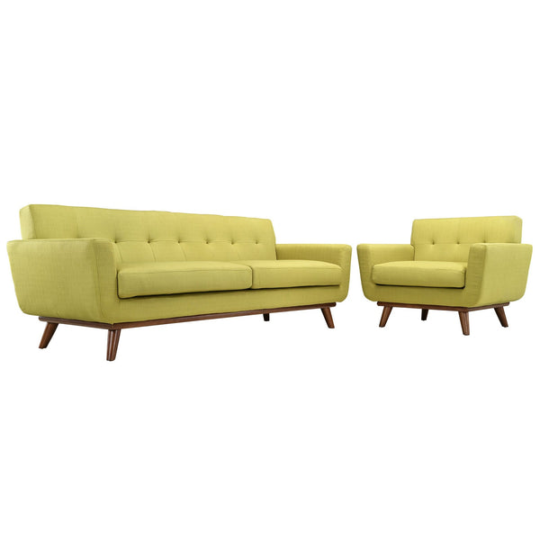 Modway Engage Armchair and Sofa - Set of 2 | Sofas | Modishstore-52