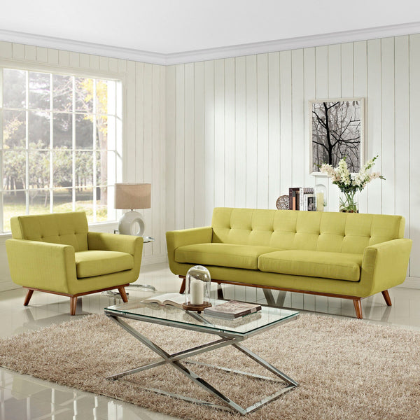 Modway Engage Armchair and Sofa - Set of 2 | Sofas | Modishstore-51