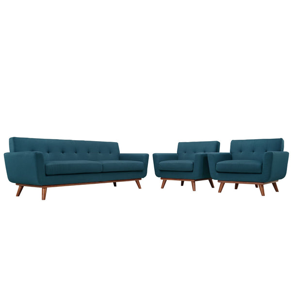 Modway Engage Armchairs and Sofa - Set of 3 | Sofas | Modishstore-30