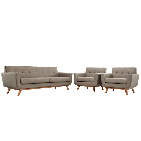 Modway Engage Armchairs and Sofa - Set of 3 | Sofas | Modishstore-50