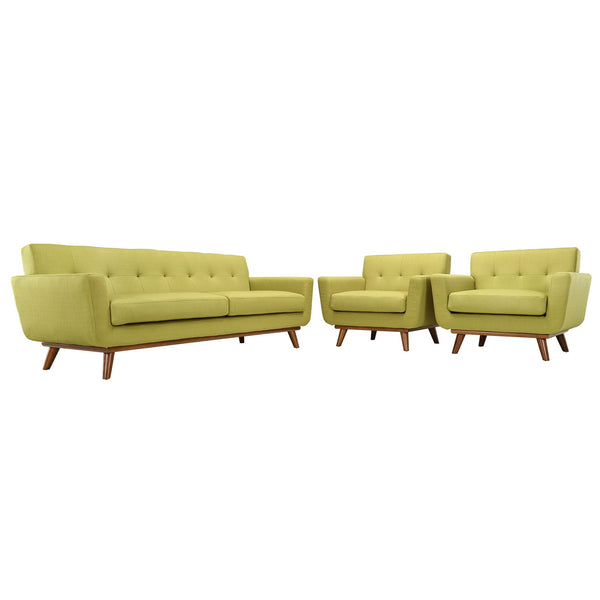 Modway Engage Armchairs and Sofa - Set of 3 | Sofas | Modishstore-42