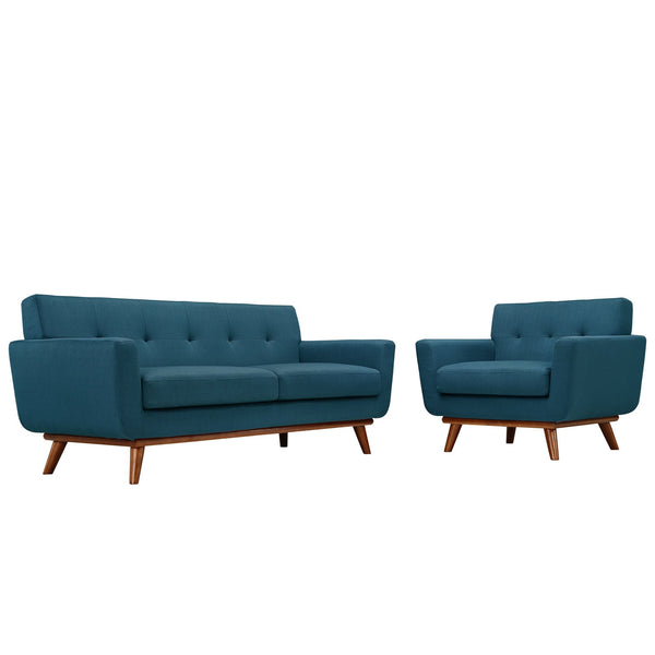 Modway Engage Armchair and Loveseat - Set of 2 | Loveseats | Modishstore-7