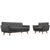 Modway Engage Armchair and Loveseat - Set of 2 | Loveseats | Modishstore-19