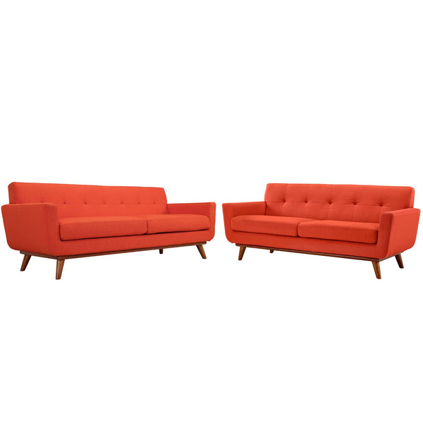 Modway Engage Loveseat and Sofa - Set of 2 | Sofas | Modishstore-52