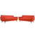 Modway Engage Loveseat and Sofa - Set of 2 | Sofas | Modishstore-52