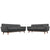 Modway Engage Loveseat and Sofa - Set of 2 | Sofas | Modishstore-49