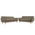 Modway Engage Loveseat and Sofa - Set of 2 | Sofas | Modishstore-45
