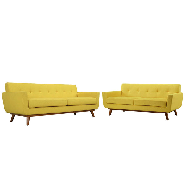 Modway Engage Loveseat and Sofa - Set of 2 | Sofas | Modishstore-43