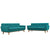 Modway Engage Loveseat and Sofa - Set of 2 | Sofas | Modishstore-54