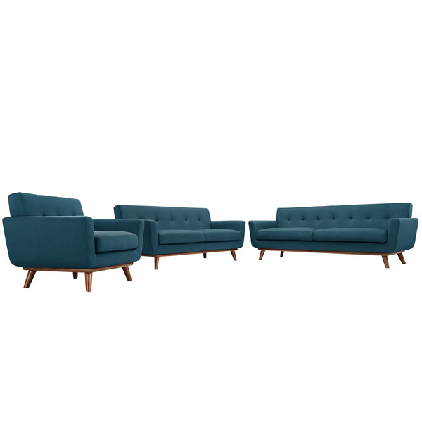 Modway Engage Sofa Loveseat and Armchair - Set of 3 | Loveseats | Modishstore-7