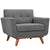 Modway Engage Sofa Loveseat and Armchair - Set of 3 | Loveseats | Modishstore-69