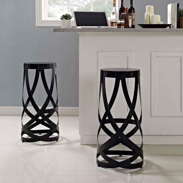 Modway Ribbon Bar Stool - Set of 2 | Bar Stools | Modishstore