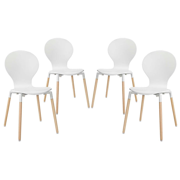Modway Path Dining Chair - Set of 4 | Dining Chairs | Modishstore-9