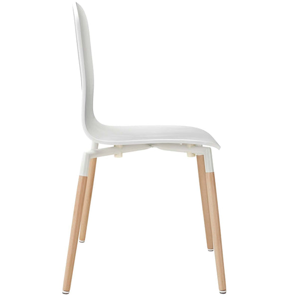 Modway Stack Wood Dining Chairs - Set of 2