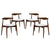Modway Stalwart Dining Side Chairs - Set of 4 | Dining Chairs | Modishstore-11