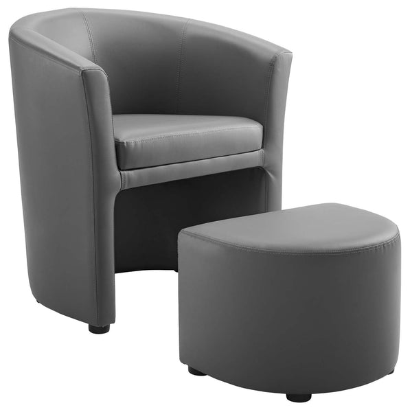 Divulge Armchair and Ottoman by Modway | Armchairs | Modishstore-2