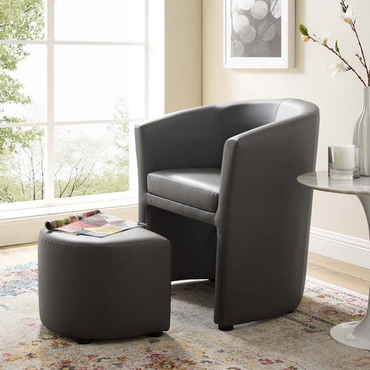 Divulge Armchair and Ottoman by Modway | Armchairs | Modishstore