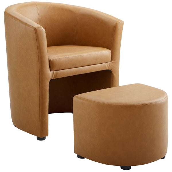 Divulge Armchair and Ottoman by Modway | Armchairs | Modishstore-9