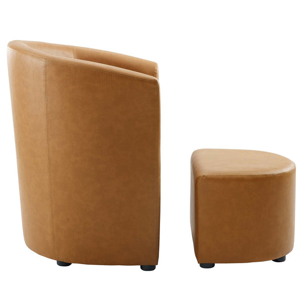 Divulge Armchair and Ottoman by Modway | Armchairs | Modishstore-11