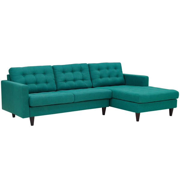 Modway Empress Right-Facing Upholstered Sectional Sofa | Sofas | Modishstore-4