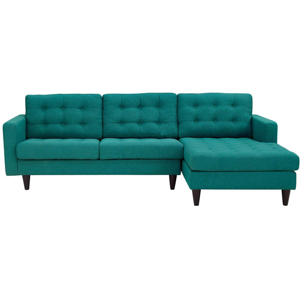 Modway Empress Right-Facing Upholstered Sectional Sofa | Sofas | Modishstore-3