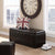 Modway Abide Upholstered Vinyl Ottoman - Brown | Ottomans | Modishstore