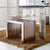 Modway Gridiron Small Wood Inlay Bench - Walnut | Stools & Benches | Modishstore