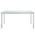 Modway EEI-1434 Gridiron Stainless Steel Rectangle Dining Table - Silver | Dining Tables | Modishstore-4