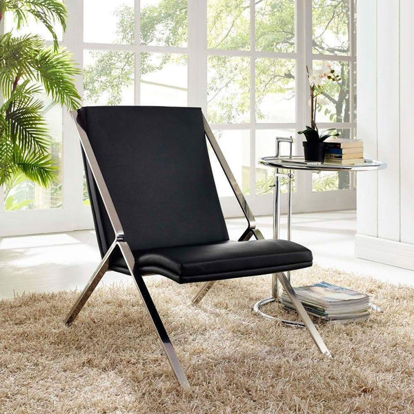 Modway Swing Vinyl Lounge Chair | Lounge Chairs | Modishstore