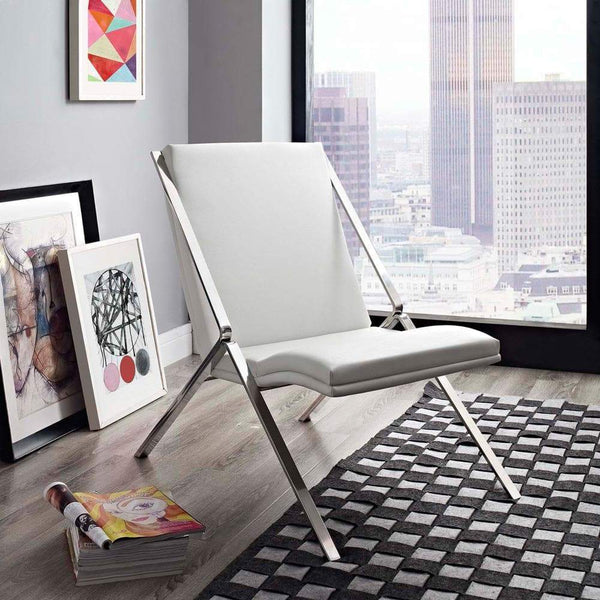Modway Swing Vinyl Lounge Chair | Lounge Chairs | Modishstore-5
