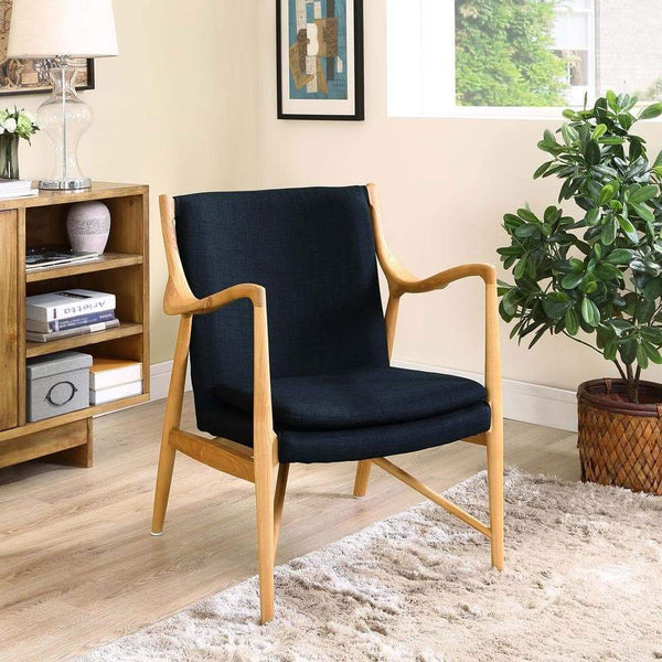 Modway Makeshift Upholstered Lounge Chair | Lounge Chairs | Modishstore