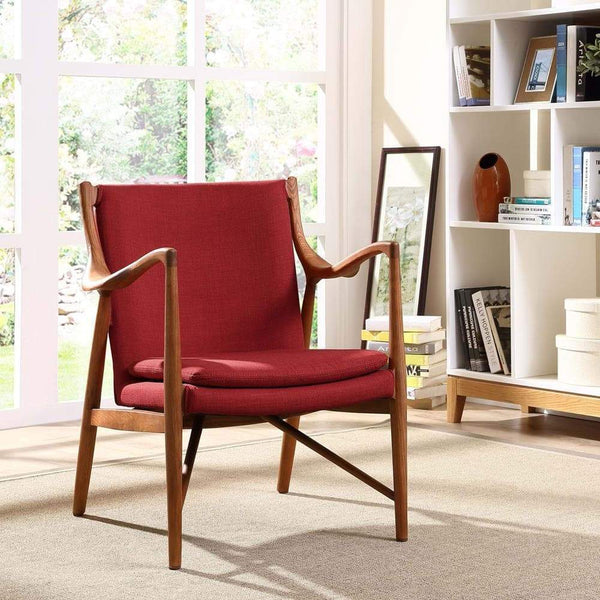 Modway Makeshift Upholstered Lounge Chair | Lounge Chairs | Modishstore-6