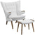 Modway Bear Lounge Chair and Ottoman | Lounge Chairs | Modishstore-2