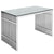 Modway Gridiron Stainless Steel Office Desk - Silver | Desks | Modishstore-2