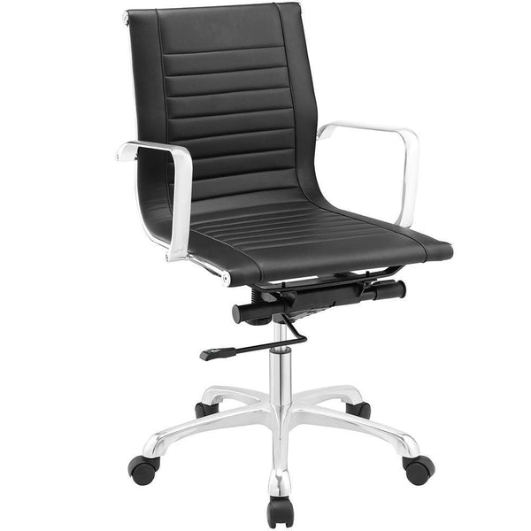 Modway Runway Mid Back Office Chair | Office Chairs | Modishstore-8