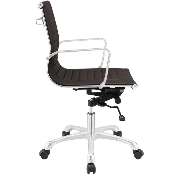 Modway Runway Mid Back Office Chair | Office Chairs | Modishstore-3