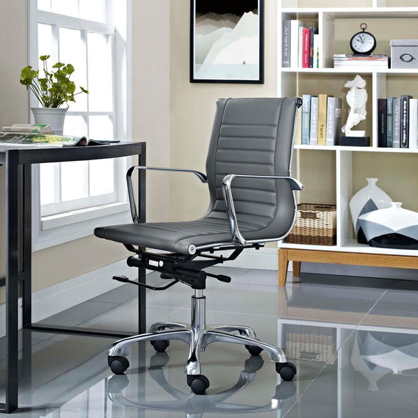 Modway Runway Mid Back Office Chair | Office Chairs | Modishstore-7