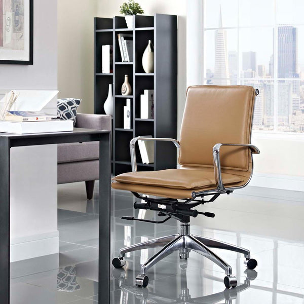 Modway Sage Mid Back Office Chair | Office Chairs | Modishstore-10