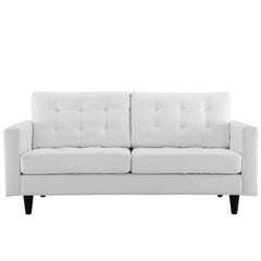 Modway Empress Bonded Leather Loveseat
