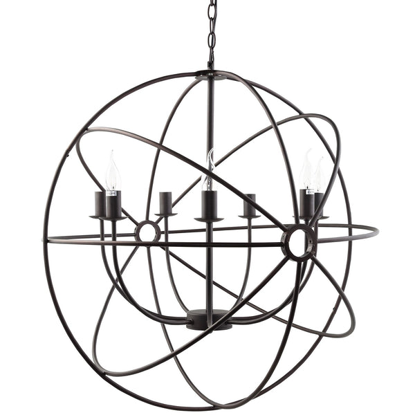 Modway Atom Chandelier - Espresso | Chandeliers | Modishstore-3